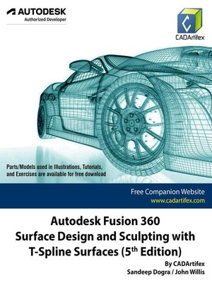 cover image of Autodesk Fusion 360 Surface Design and Sculpting with T-Spline Surfaces ()